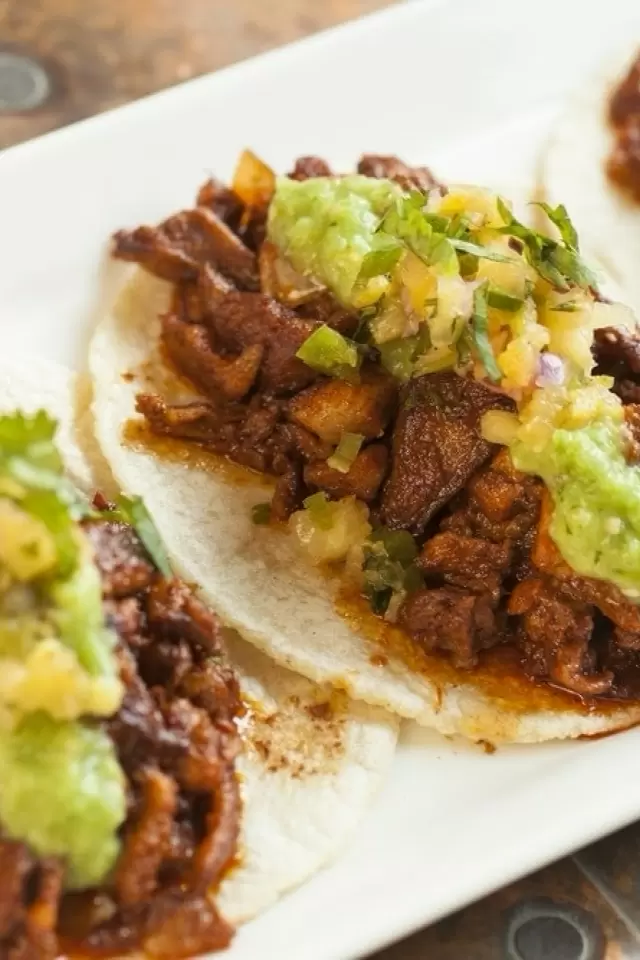 Tacos al Pastor de Soya