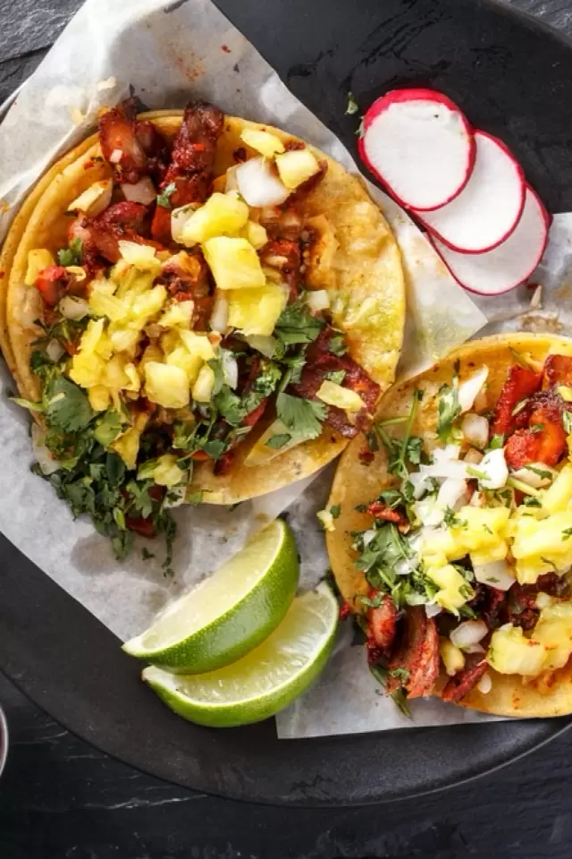 Tacos al Pastor de Soya