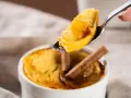 Flan en freidora de aire