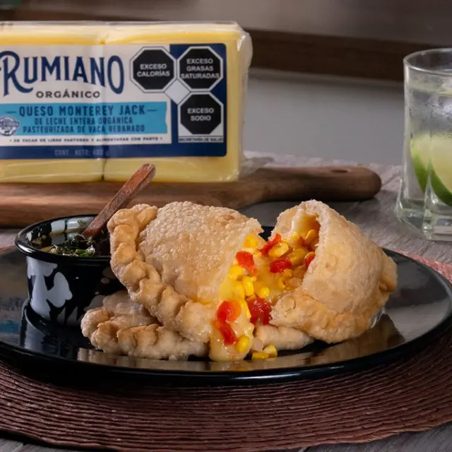 Empanadas de milho com queijo  