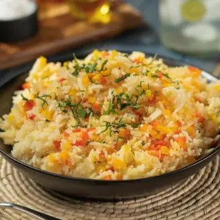 Rice with Peppers  