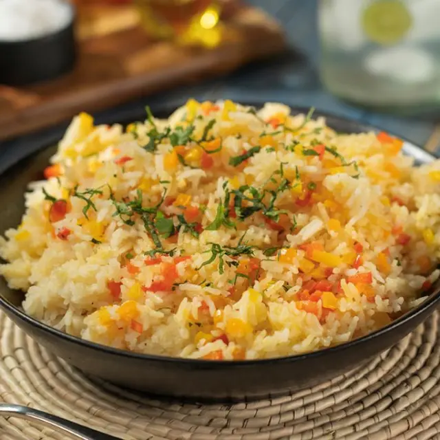 Rice with Peppers  