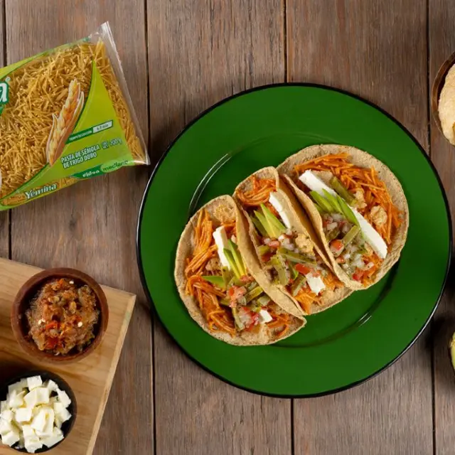  Taco placero com noodle
