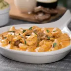 Chicken in Cream with Mushrooms  