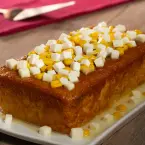 Corn loaf with panela cheese