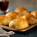 Pão recheado de queijo  