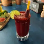 Michelada with Red Wine  