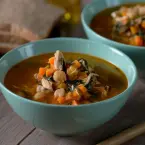Sopa de grão-de-bico  