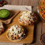 Habanero Picadillo Tostadas  