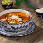 Creamy tortilla soup  
