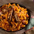 Pasta with Autumn Salad