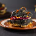 Pão de morto negro  