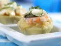 Corazones de Alcachofa Gratinados
