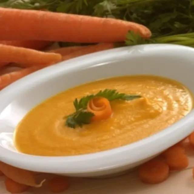 Carrot Soup with Orange and Tarragon