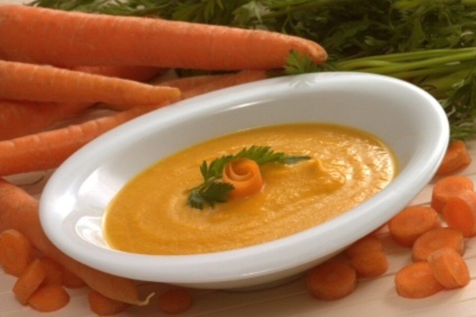 Sopa De Zanahoria Con Naranja Y Estragon