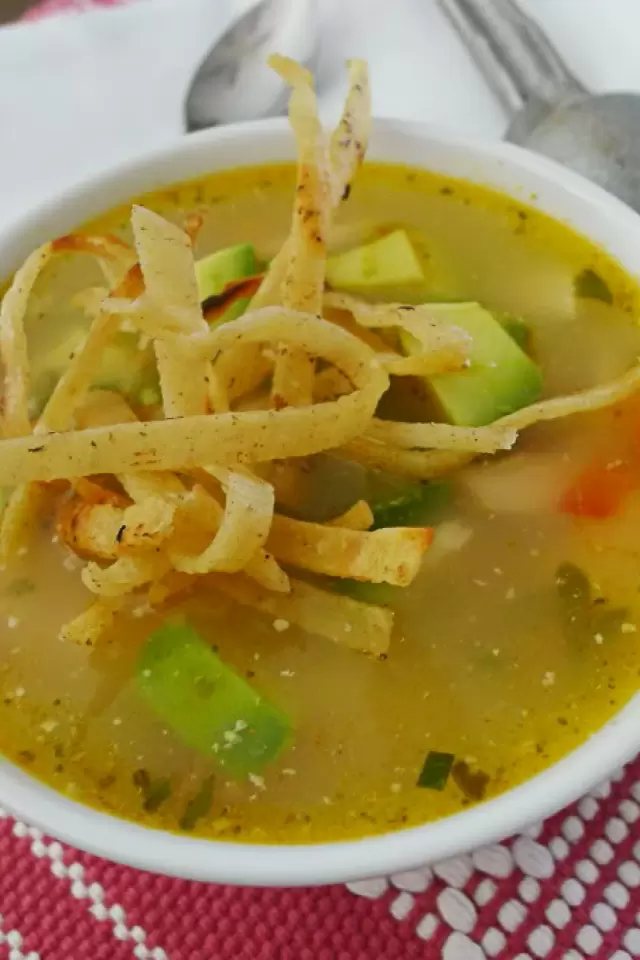 Sopa de Lima de Yucatan