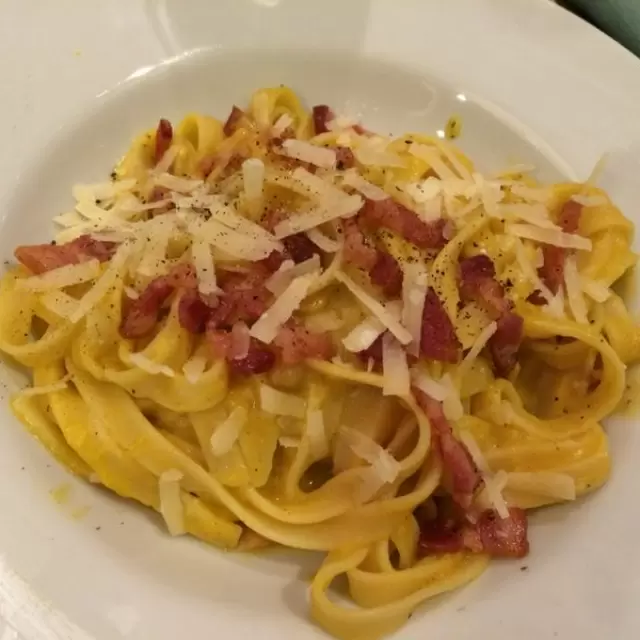 Spaghetti a la Carbonara