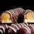 Marzipan and Chocolate Log