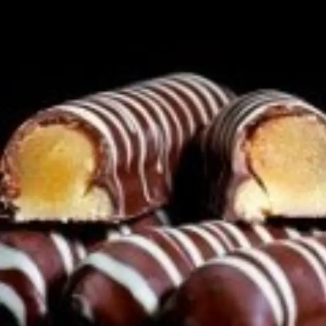 Marzipan and Chocolate Log