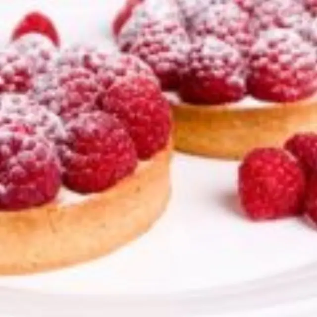 Raspberry Cream Tartlets