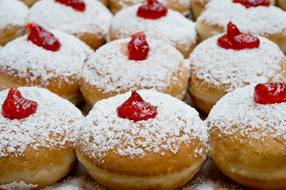 Donas Rellenas de Jalea