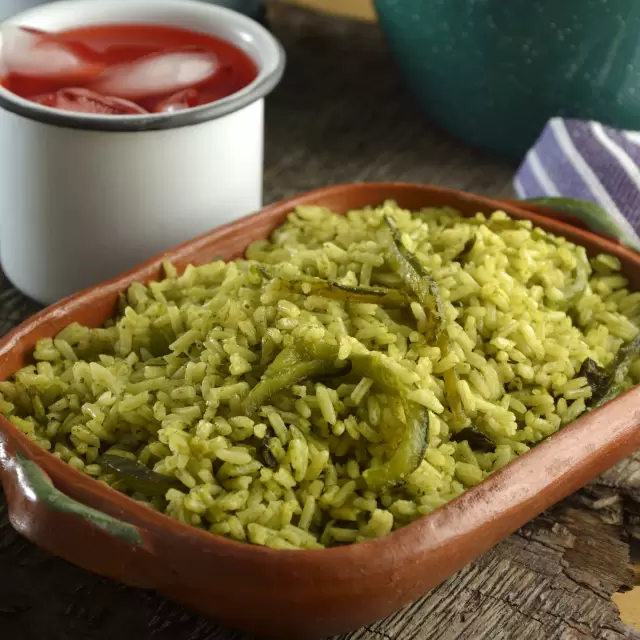 Arroz Verde Poblano