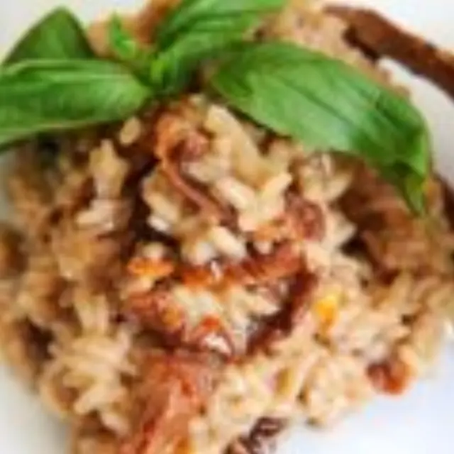Risotto with Dried Tomatoes