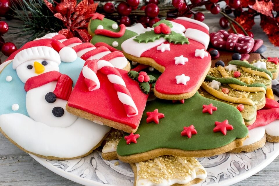 7 recetas de galletas navideñas para regalar