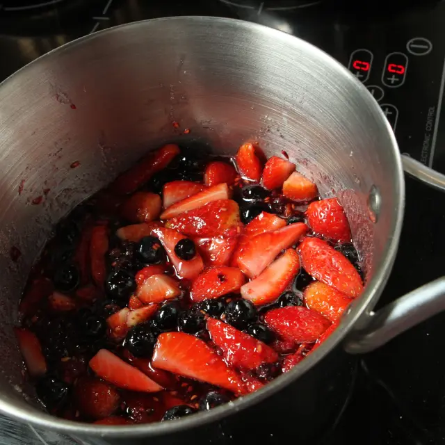 Como hacer mermelada de frutos rojos casera