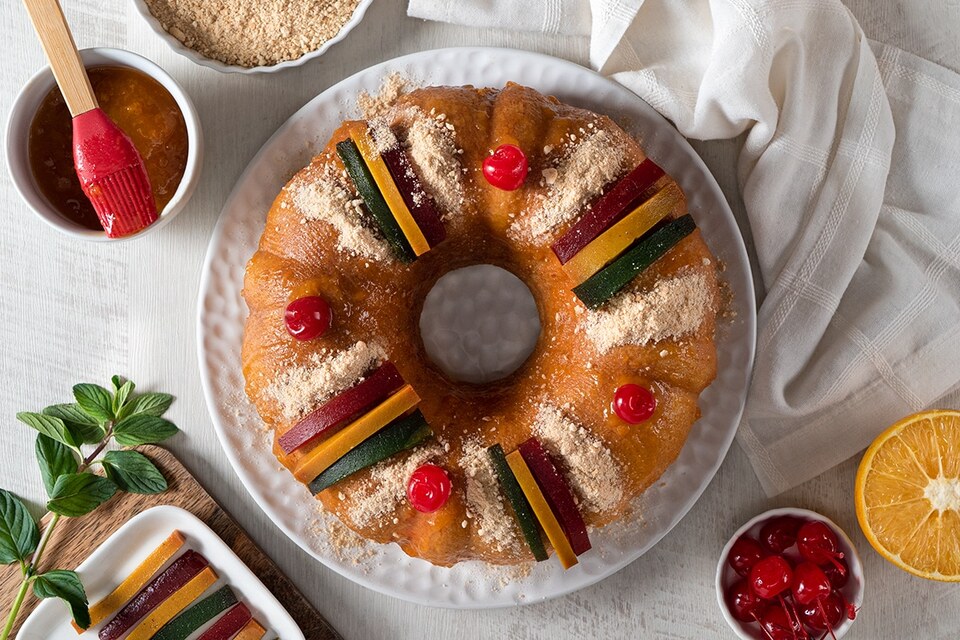 8 recetas de rosca de reyes para celebrar en familia