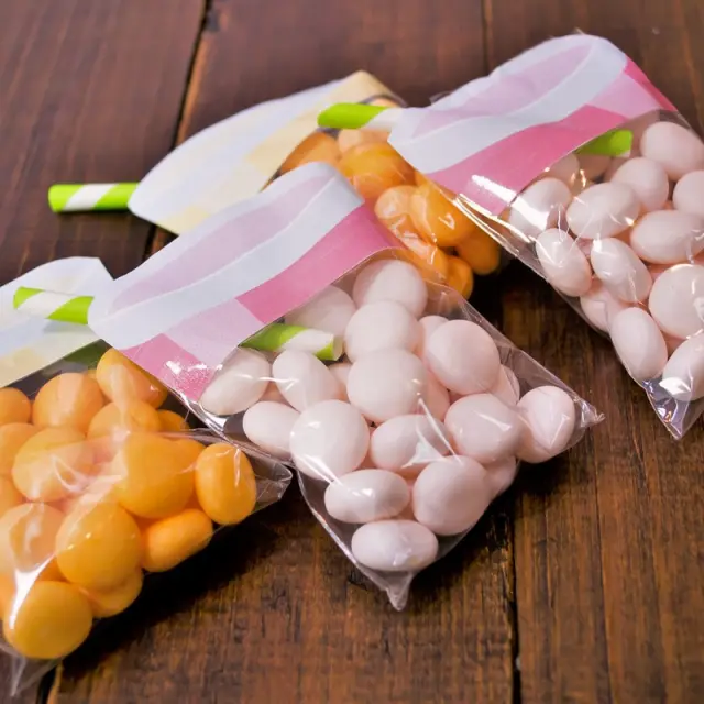 Ideas para hacer bolsas de cumpleaños llena de dulces